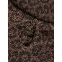 NAME IT T-shirt Linna Chocolate Brown